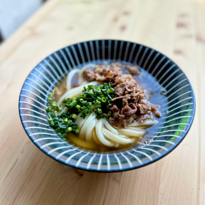 かけ出汁の肉うどん